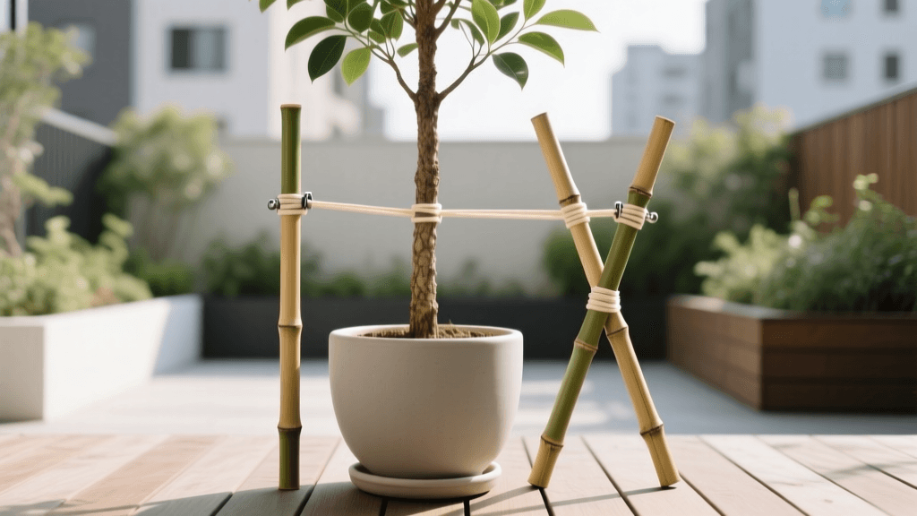 Potted Tree Staking Guide 2026: Single vs Double Stake