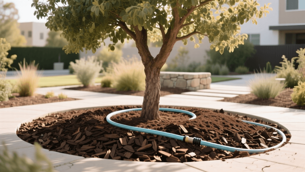 Water-Wise Tree Care: Deep Watering and Drought Mulching