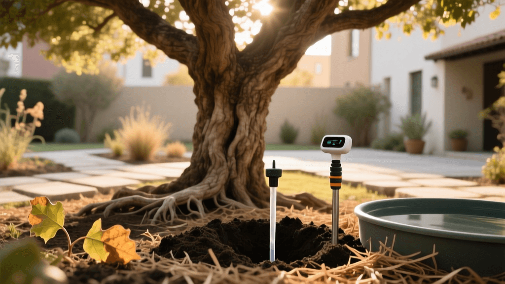 Deep Root Watering Guide for Mature Trees During Drought