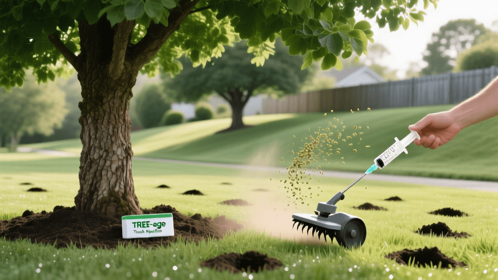 2026 TREE-age EAB Treatment and Lawn Aeration Guide