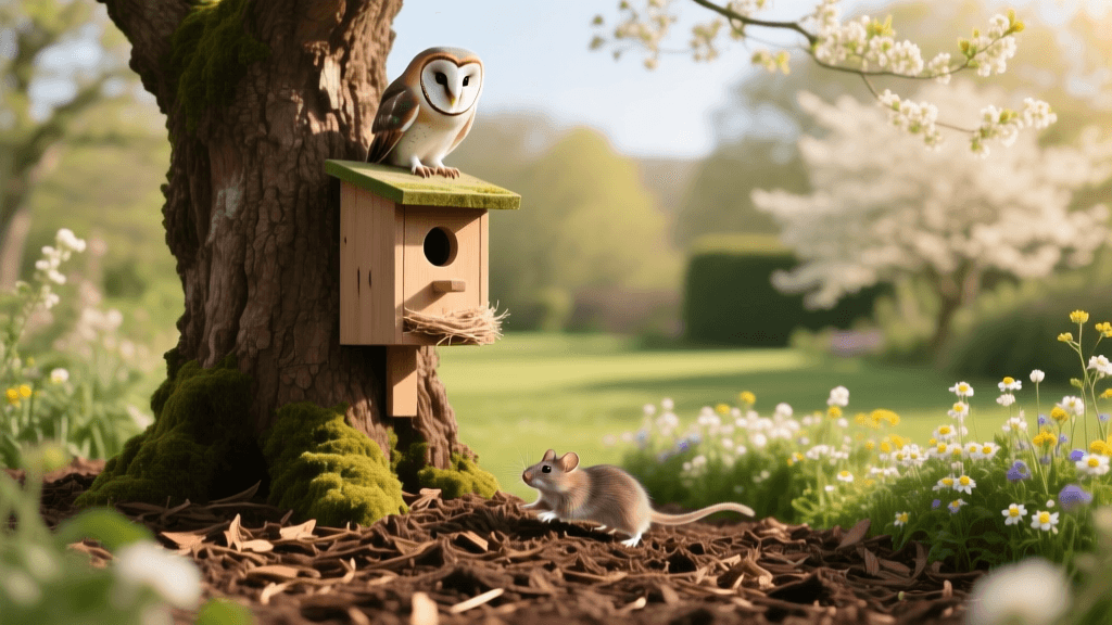 Owl Box Placement and Mulching for Rodent Control 2026