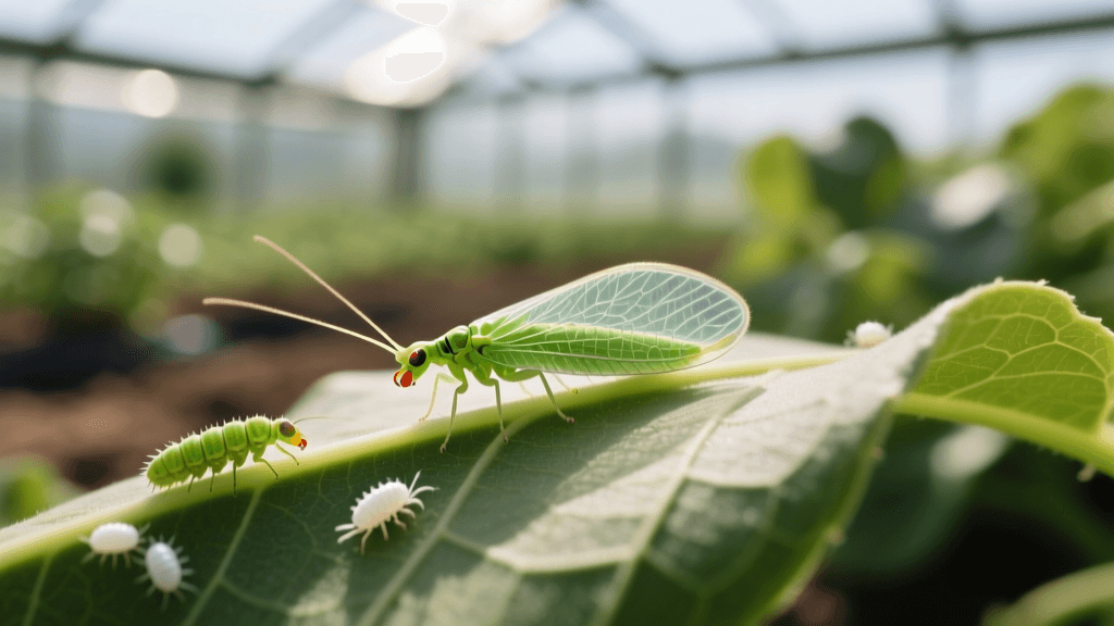 Lacewing Larvae Application Rates for Whitefly Control in 2026