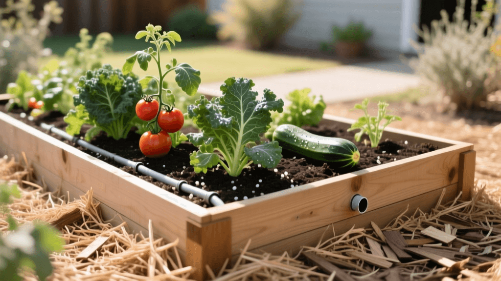 Build Drought-Resilient Raised Beds: Soil and Irrigation