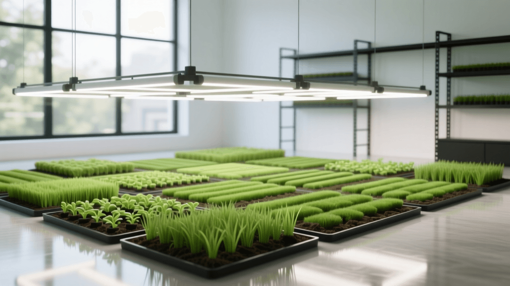 2026 LED Grow Light Schedule For Aesthetic Lawn Plugs