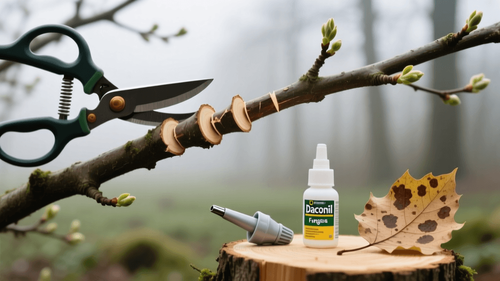Anthracnose Pruning & Daconil Treatment Guide 2026