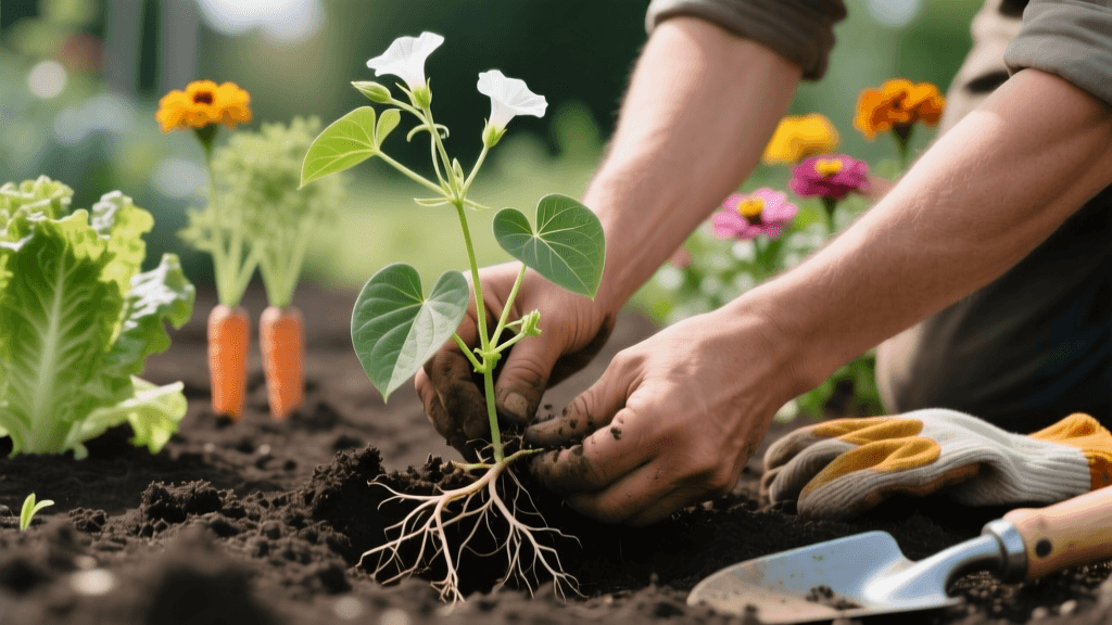 Identifying and Removing Bindweed in Vegetable Gardens