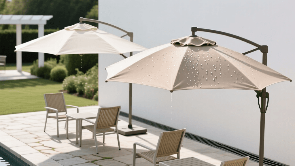 Sunbrella vs Polyester Umbrellas 2026: A Patio Pro Guide