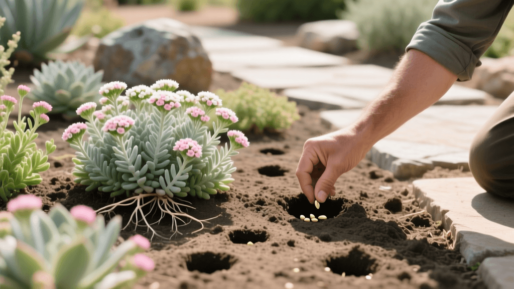 2026 Guide: Aerate & Seed Drought-Tolerant Sedum and Yarrow