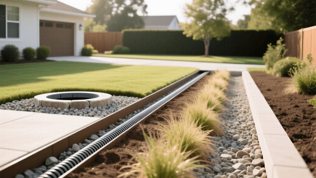 Yard Drainage Solutions Cost Guide: French Drains and Swales