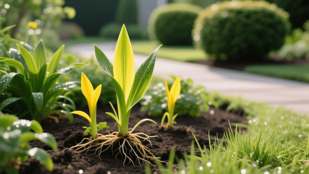 How to Identify and Remove Yellow Nutsedge in Landscaped Beds