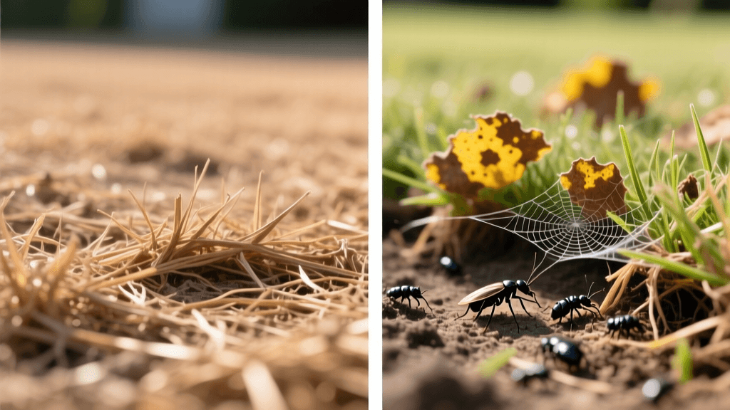 Diagnosing Chinch Bug Damage vs. Drought Stress in Lawns