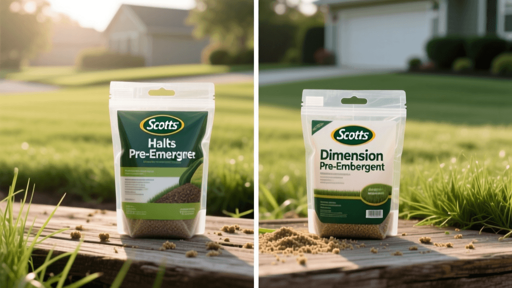 Scotts Halts vs Dimension: Best Pre-Emergent Herbicide