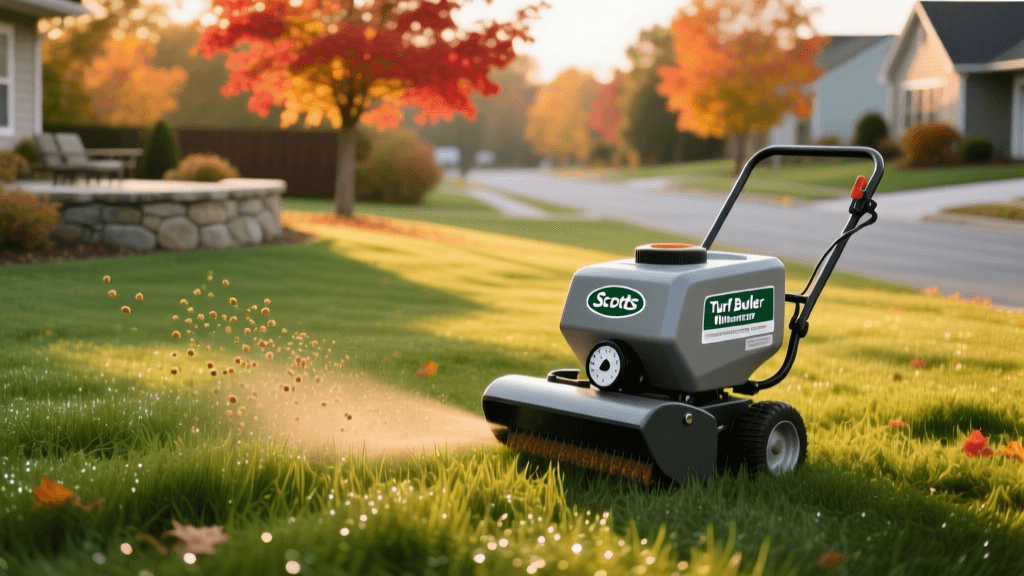 Fall 2026: Scotts Turf Builder Winterizer Application