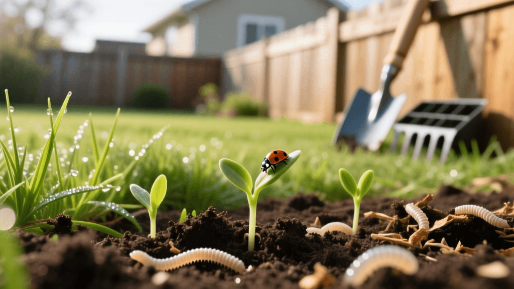 Timing Lawn Seeding to Prevent Grub and Chinch Bug Damage