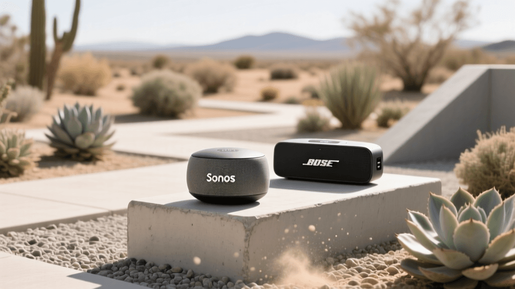 Sonos Move vs Bose SoundLink Flex: 2026 Xeriscape Setup