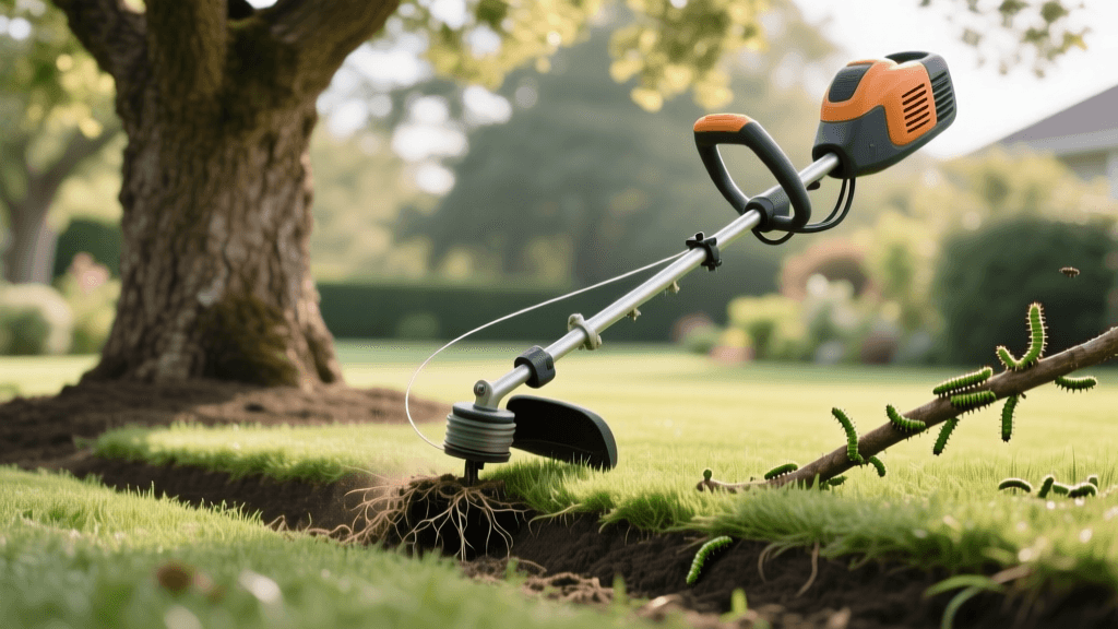 Trimmer vs Edger: Lawn Borders & Web Worm Control 2026