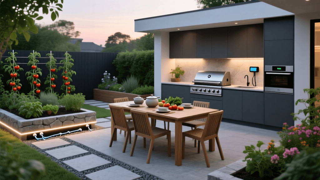 Designing a Smart Outdoor Kitchen and Patio Layout