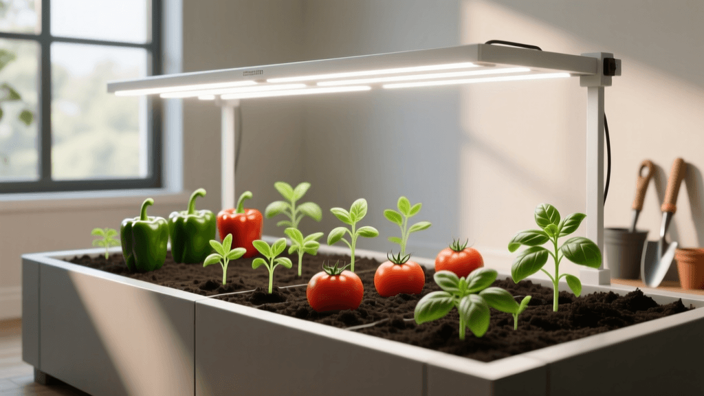 Best 2026 LED Grow Light Schedule for Raised Bed Seeds