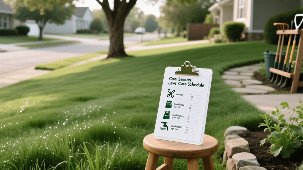 Complete Cool-Season Lawn Care Schedule & Checklist