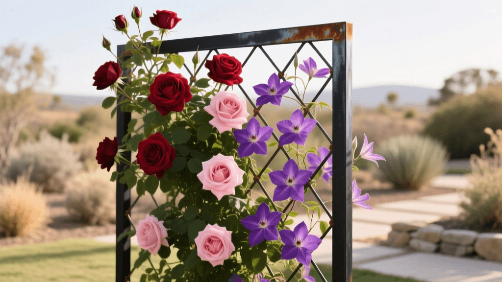 Fire-Resistant Trellises For Roses & Clematis 2026