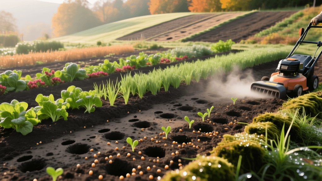 Aeration and Overseeding Techniques for Garden Cover Crops