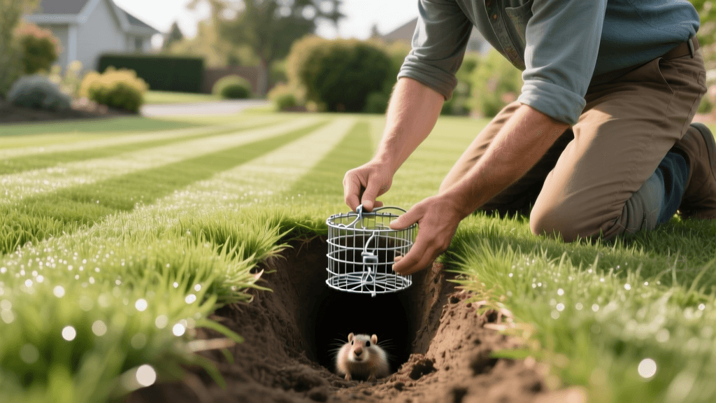 2026 Macabee Gopher Trap Placement & Mowing Patterns