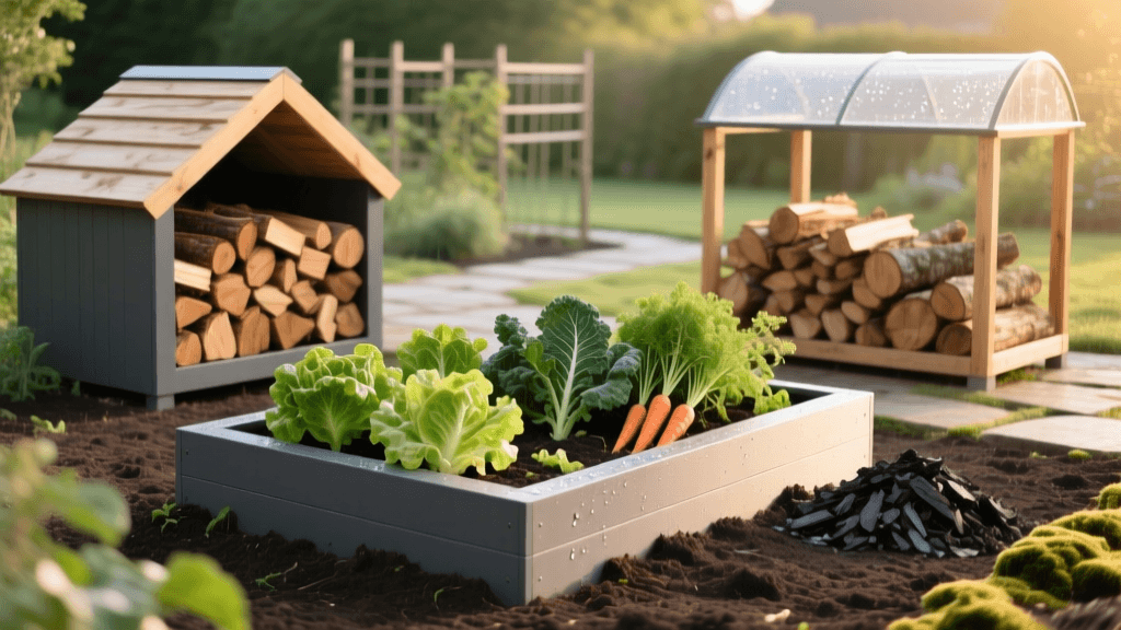 Covered vs Open-Air Firewood Racks for Raised Beds 2026