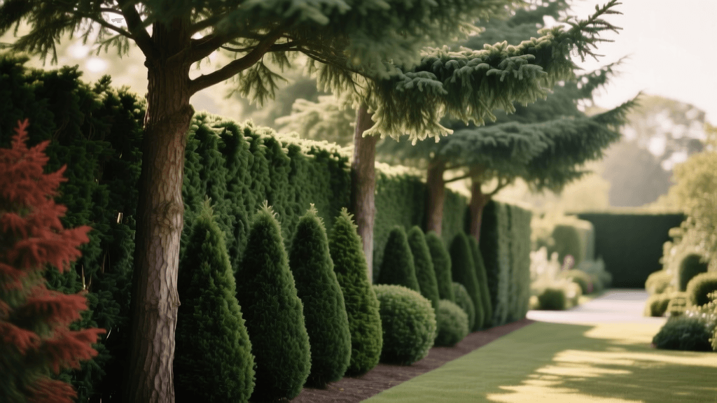 Planning an Evergreen Privacy Screen: Tree Spacing & Design