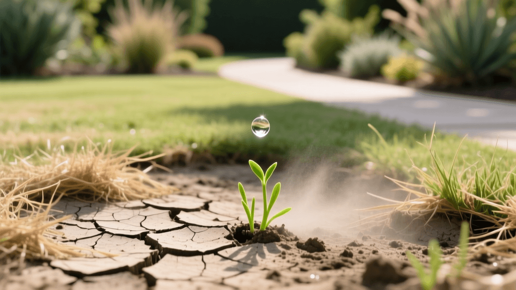2026 Drought Lawn Recovery: Deep Watering & Photo Documentation