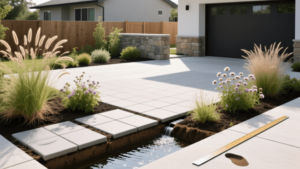 Install Permeable Pavers For Rainwater Management