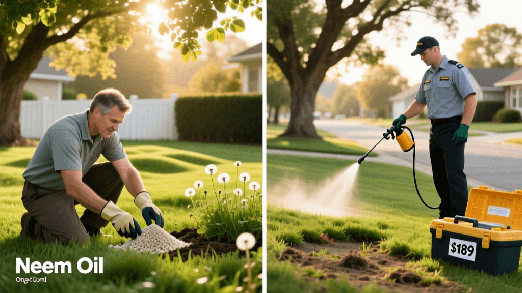 Grub Control Treatment Costs: DIY vs Professional