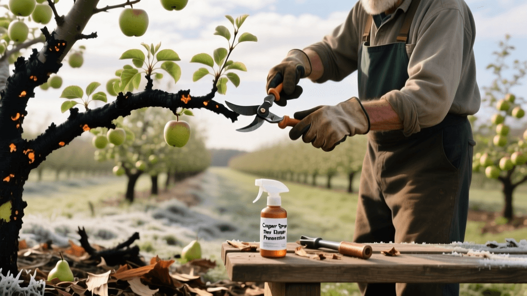 Fire Blight Identification, Pruning & Copper Spray 2026
