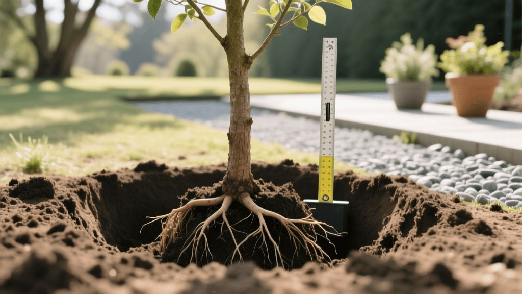 2026 Root Flare Guide: Hole Width & Depth for Potted Trees