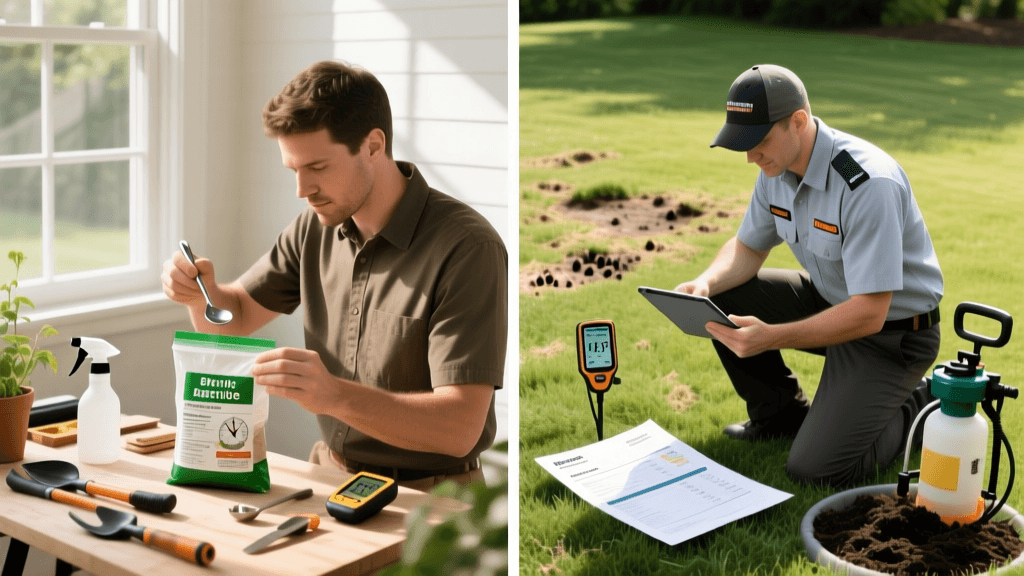 The True Cost of Lawn Grub Control: DIY vs Professional Services
