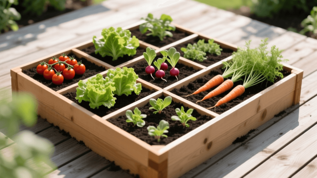 Beginner's Guide to Square Foot Gardening in Raised Beds