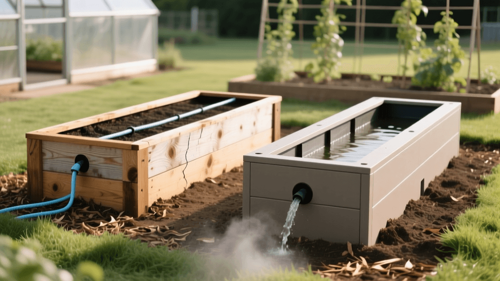 Cedar vs Composite Raised Beds: 2026 Irrigation Cost Guide