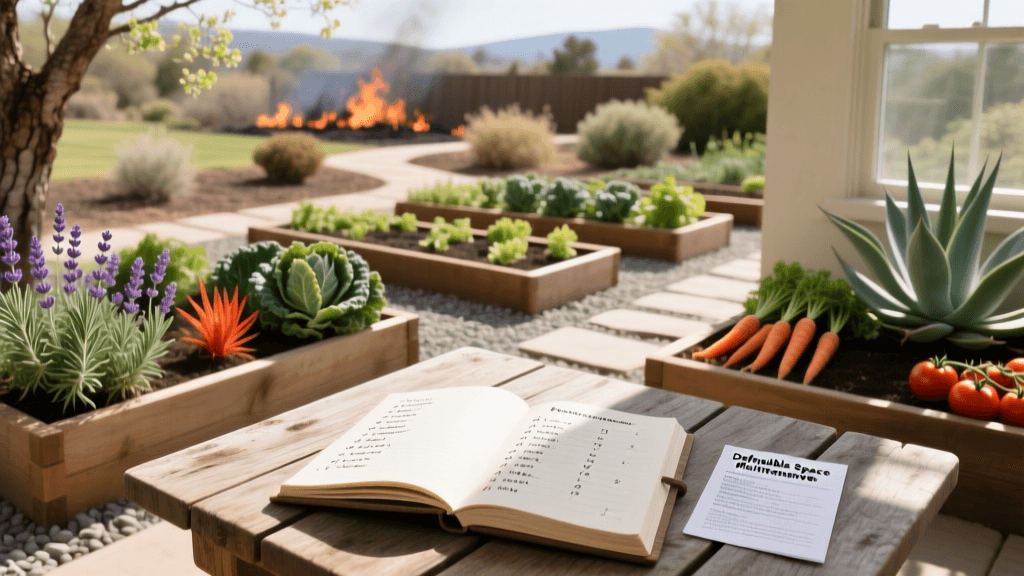 2026 Fire-Resistant Garden Journal & Harvest Log Guide