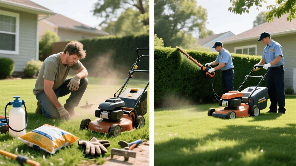 DIY vs Pro Lawn Care: The Ultimate Cost Breakdown