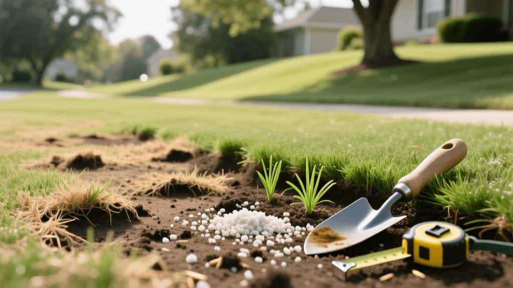 Fix Dog Urine Spots: Gypsum & Reseeding Guide 2026