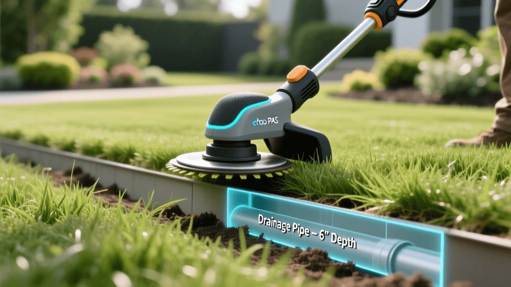 Echo PAS Edger: Safe Lawn Edging Over Drainage Pipes 2026