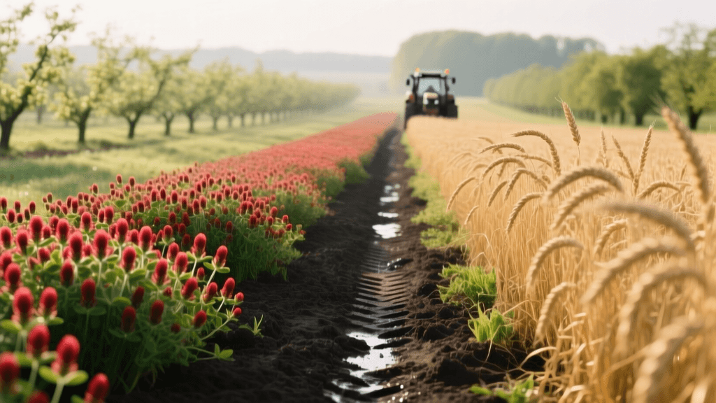 2026 Tree Planting Guide: Crimson Clover vs Winter Rye