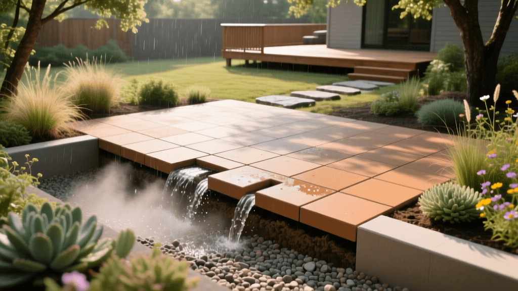 How to Plan a Permeable Paver Patio for Better Drainage