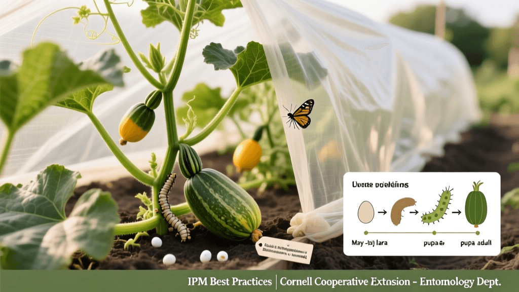 Prevent Squash Vine Borer With Row Cover Methods