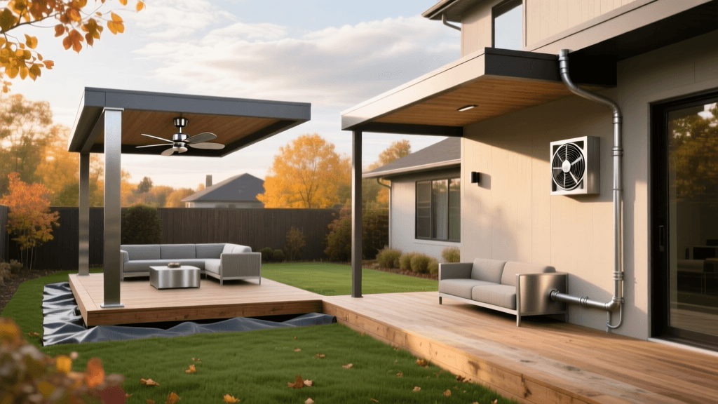 2026 Pergola Guide: Attached vs Freestanding Fan Mounts
