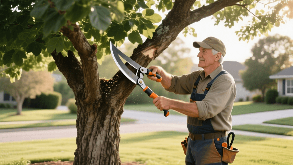 How to Prune Mature Shade Trees Using the Three-Cut Method
