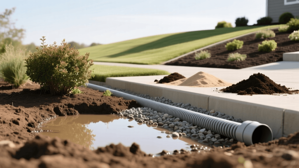 Diagnosing and Fixing Poor Drainage in Landscape Beds
