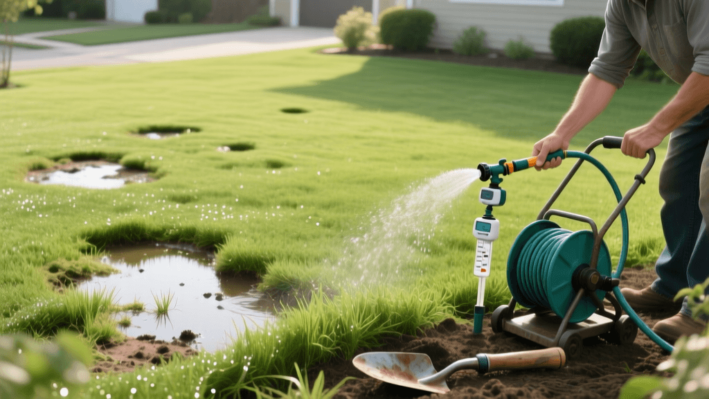 Common Lawn Watering Mistakes and How to Fix Them Fast