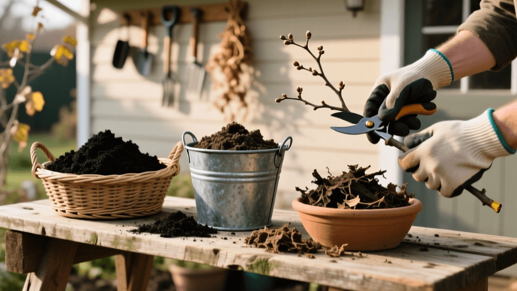 2026 Pruning Guide: Compost vs Manure vs Leaf Mold Timing