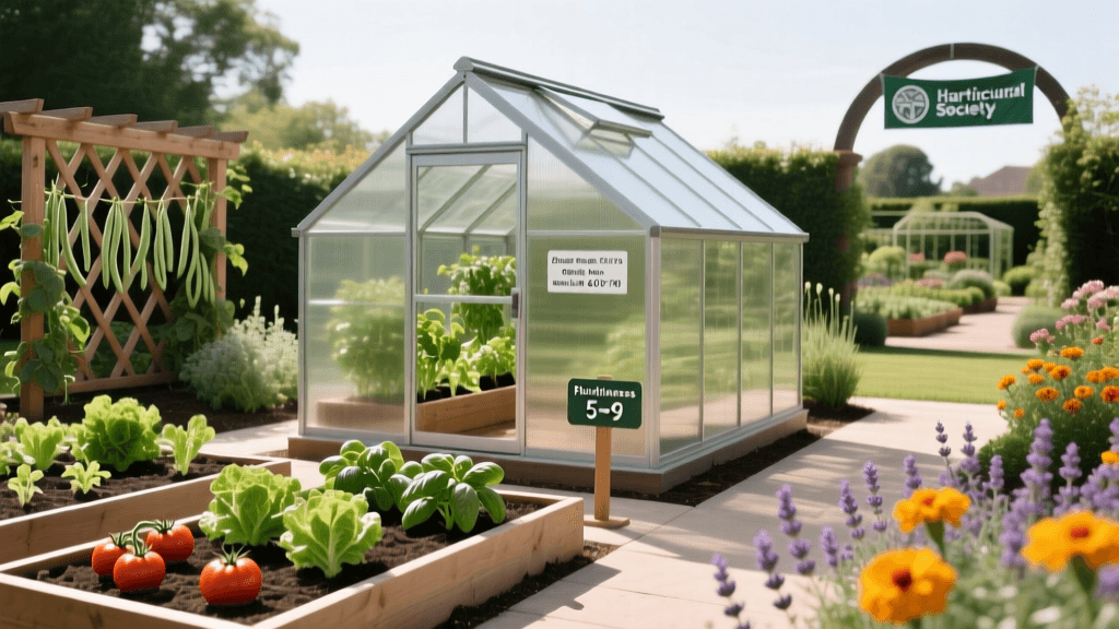 Mini Greenhouse Setup For Backyard Vegetable Starting