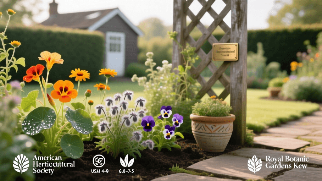 Edible Flower Planting Guide For Home Garden Borders